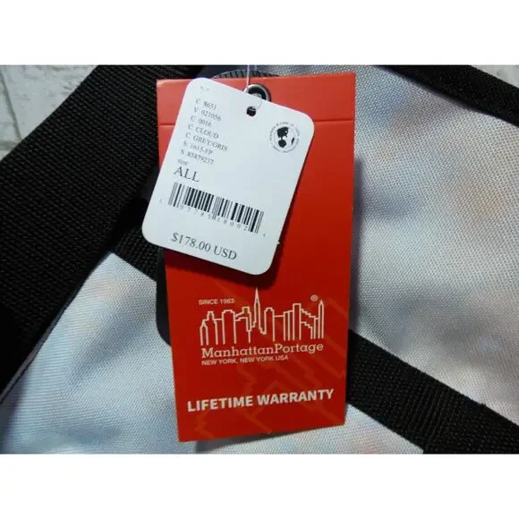 $178 Free People Movement x Manhattan Portage Cloud XL Messenger Bag NEW - Picture 9 of 9